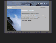 Tablet Screenshot of alpinrecht.eu